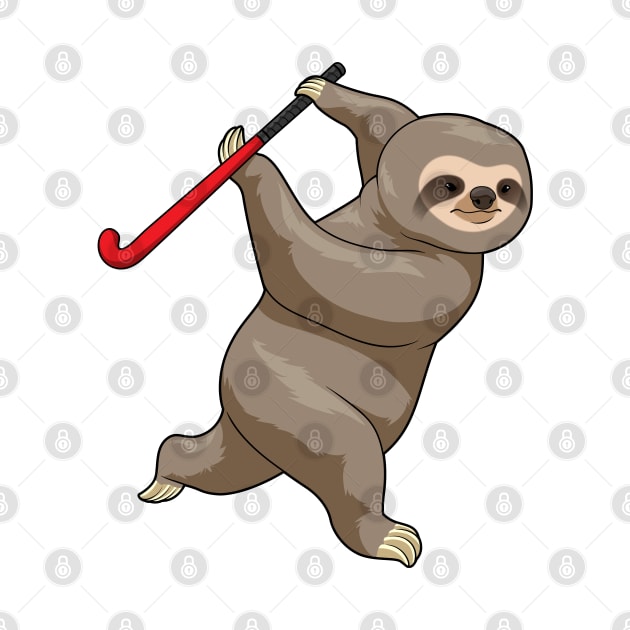 Sloth Hockey Hockey bat by Markus Schnabel