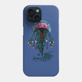 Vagus Nerve Jellyfish & Teeth! Phone Case