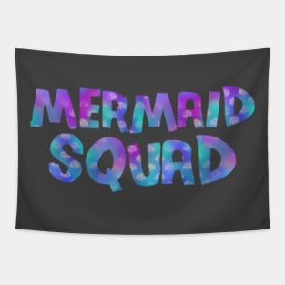 Mermaid Squad Party Tee For Girls Tapestry