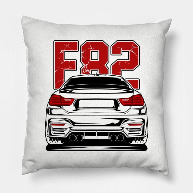 M4 F82 Pillow by idrdesign