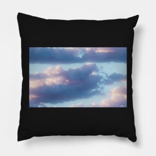 Seamless Cloud Texture Patterns VII Pillow