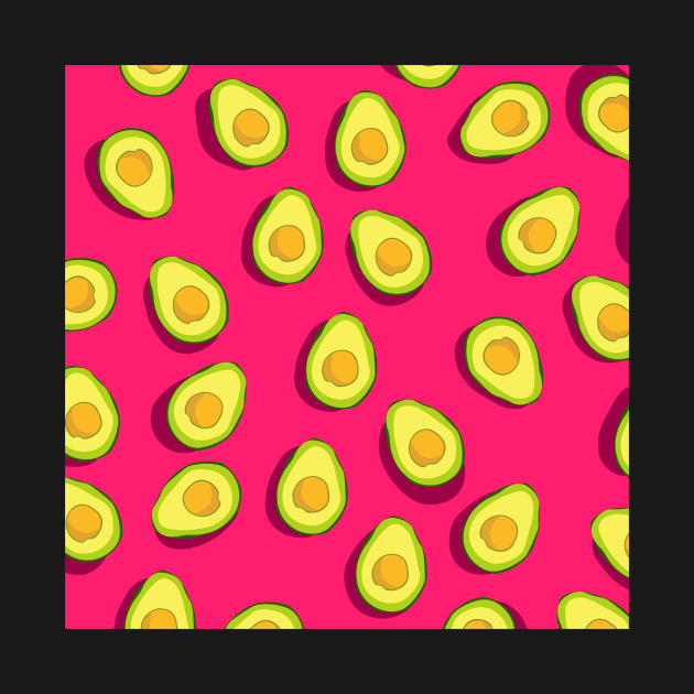 Tasty avocado pattern by monika27