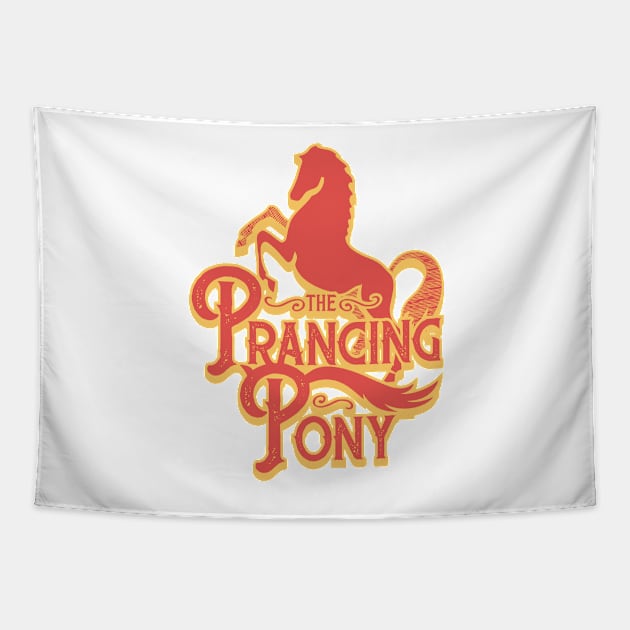 The Prancing Pony Tapestry by Daribo