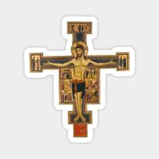 Crucifixation of Jesus Christ - 13th century Magnet