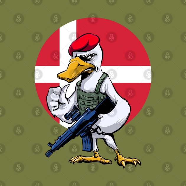 Denmark Swan Trooper by Black Tee Inc