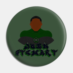 Protector in green Pin