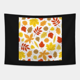 Autumn leaf pattern Tapestry