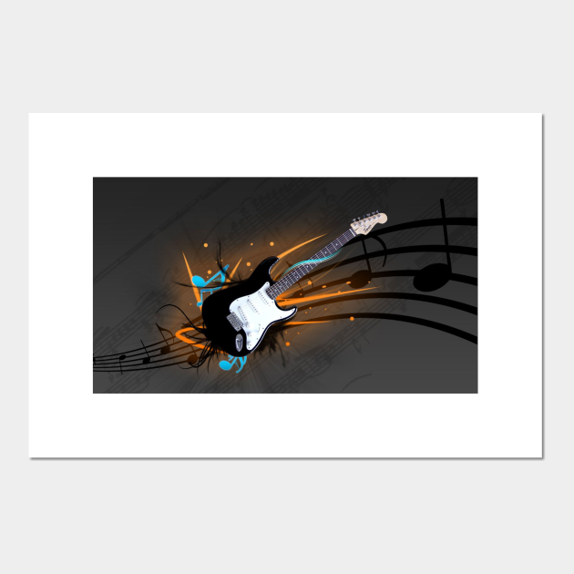 Discover Feel the Electricity - Electric Guitar - Posters and Art Prints