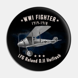 LFG Roland Haifisch WWI Fighter aircraft Pin