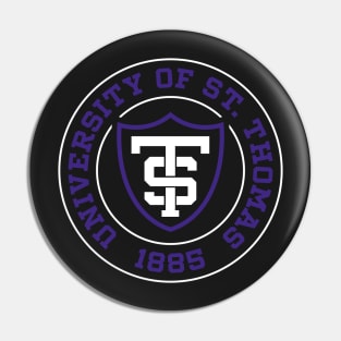 Blackout Design - St. Thomas Circle Pin