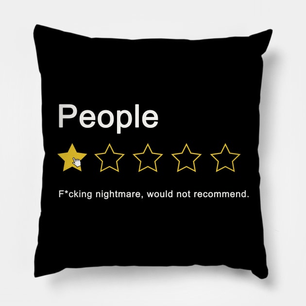 People One Star Pillow by sopiansentor8