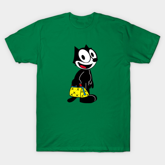 Felix The Cat His Magic Bag Felix The Cat T Shirt Teepublic