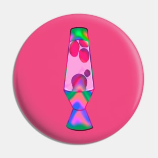 Lava lamp neon sticker trippy cute pastel Pin