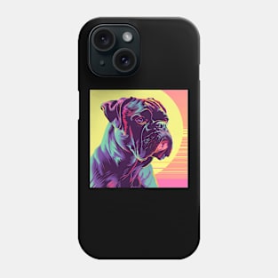 Retro Boxer: Pastel Pup Revival Phone Case