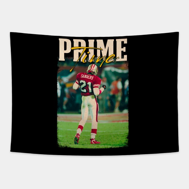 Retro Deion Prime Time Tapestry by Marc Graphic