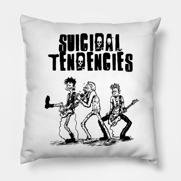 One show of Suicidal Tendencies Pillow by micibu