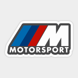 Stickers Autocollant BMW M Motorsport Bande 3 couleurs 50cm X 15cm