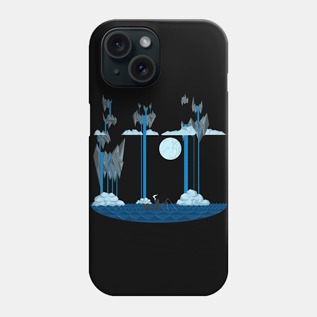 Moon night Phone Case by Pickus