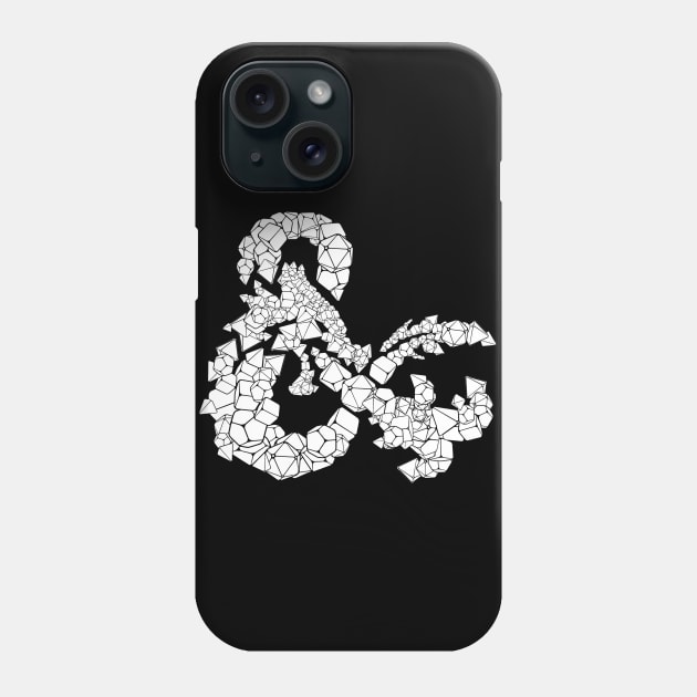 Dragons & Dice Phone Case by Shiron