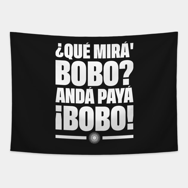 Que Mira Bobo? Lonel Messi Tapestry by Zakzouk-store