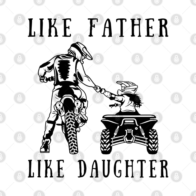 LIKE FATHER LIKE THAUGHTER T-SHIRT by mansoury