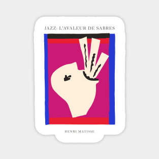 Henri Matisse - Jazz Series: L'avaleur de sabres #30 Magnet