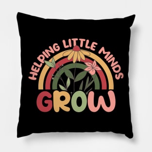 Helping Little Minds Grow Teacher Gifts Pillow