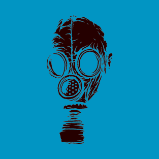 drawing gas mask T-Shirt