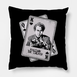 Retro Kolchak The Stalker Card Style Pillow