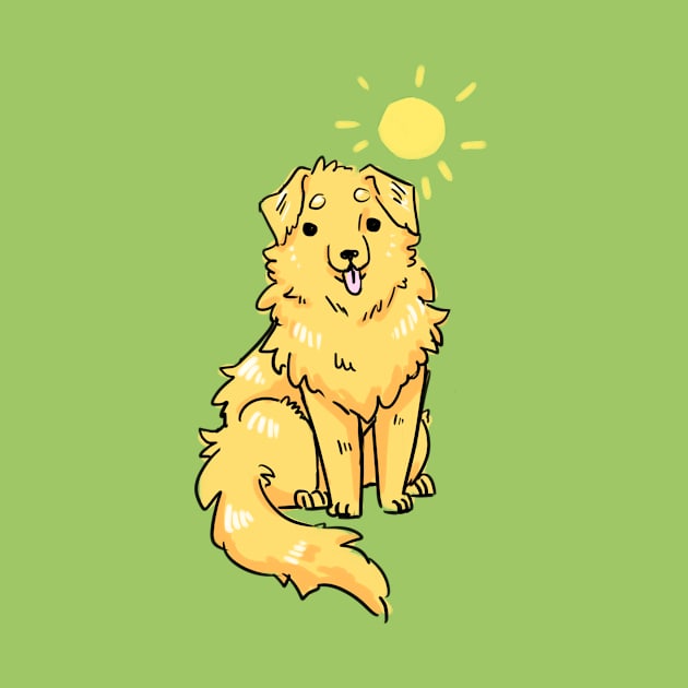 Doodle Golden by Dragon_doggo