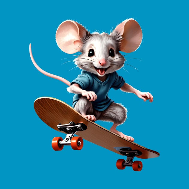 Skateboard Mouse by FabrizioX