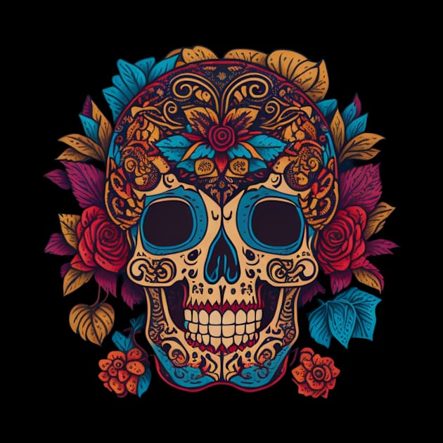 Sugar Skull Art: A Stunning Celebration of Life and Death by ImaginativeInkPOD