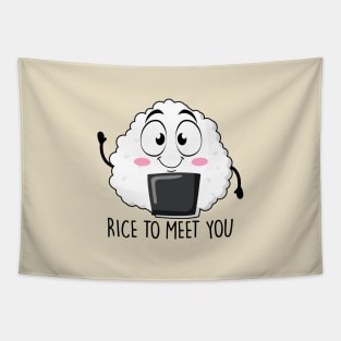 Rice to meet you Tapestry