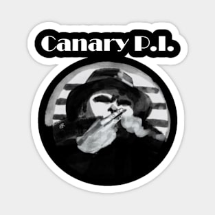 Canary P.I. Artwork With Logo Magnet