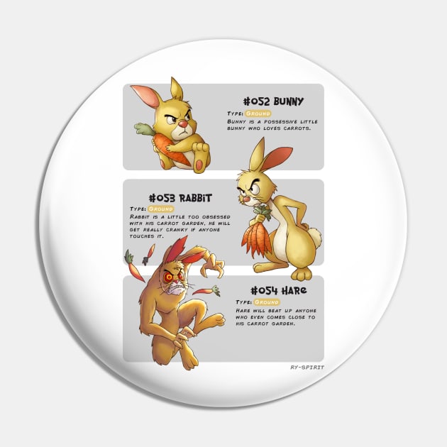 Rabbit Evolutions Pin by disneyevolutions