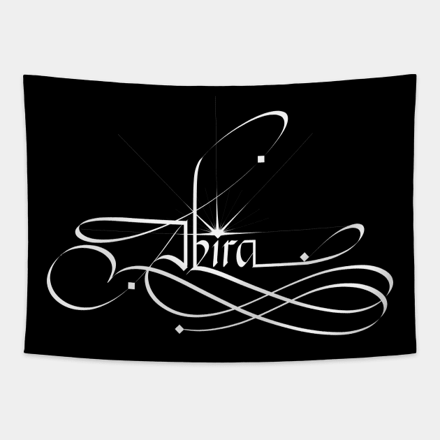 Akira - Calligraphy Tapestry by AhMath