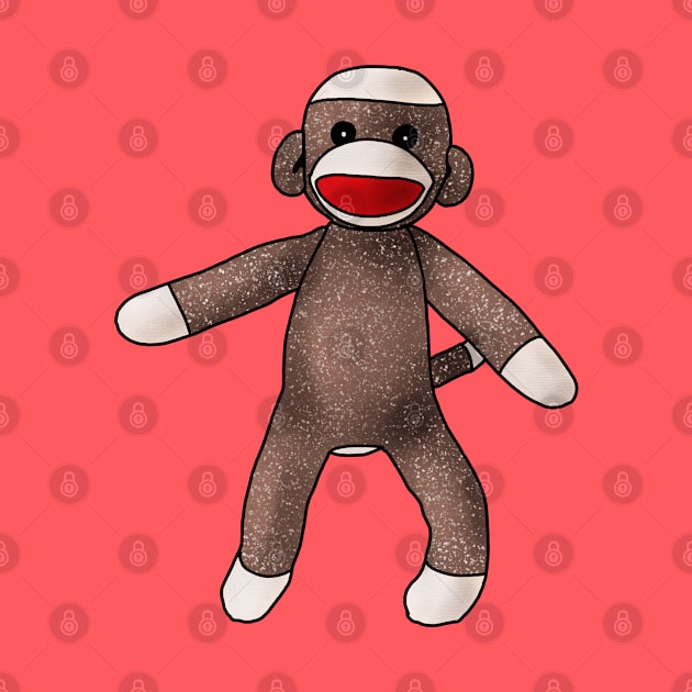 Sock Monkey by Slightly Unhinged