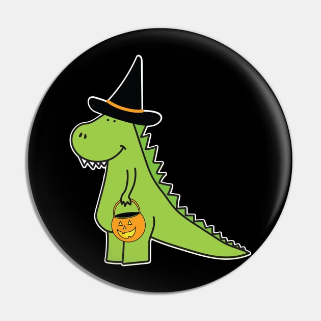 Halloween Dinosaur Onesie Pin by HungryDinoDesign