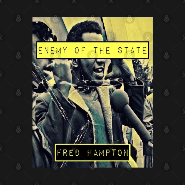 Fred Hampton by BlackOzean