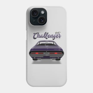 Challenger RT purple black Phone Case