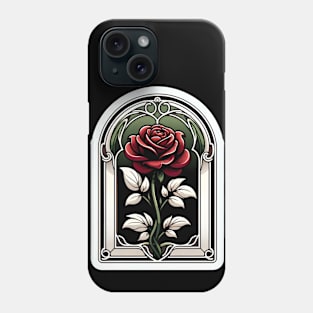 Art Nouveau Rose June Phone Case