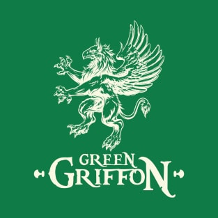 The Green Griffin - Green Griffon from Dungeons and Dragons design 2 T-Shirt