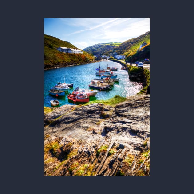 Boscastle Harbour And Village, Cornwall, UK by tommysphotos