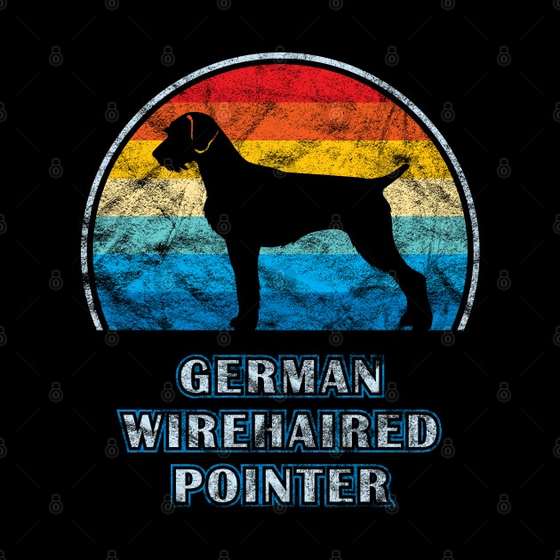 German Wirehaired Pointer Vintage Design Dog by millersye