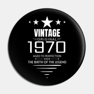 Vintage 1970 - Birthday Gift Pin