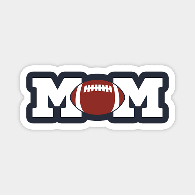 FOOTBALL MOM LIFE Novelty Gift Idea product Magnet by nikkidawn74