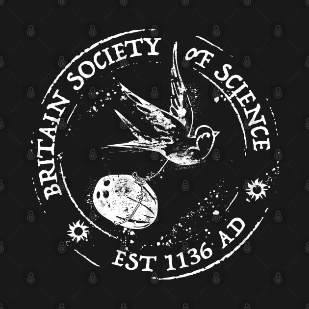 Holy Grail - Britain Society of Science by Barn Shirt USA