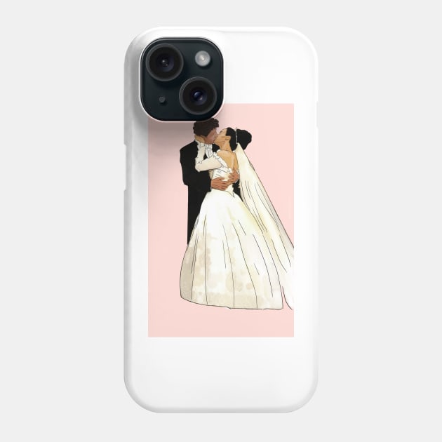 The nanny wedding Phone Case by Sue Cranberry