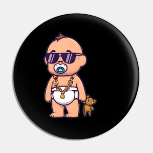 Cool kid artwork Pin