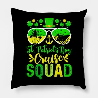 St Patrick's Day Cruise Squad Pillow